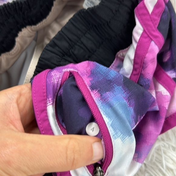 Lululemon Tracker Short III *4-way Stretch Blooming Pixie Multi / Raspberry - Picture 4 of 5